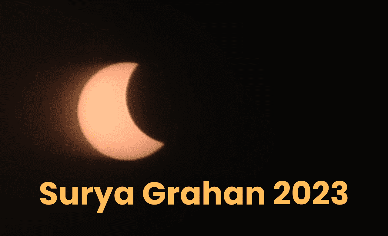 Surya Grahan 2023 Time