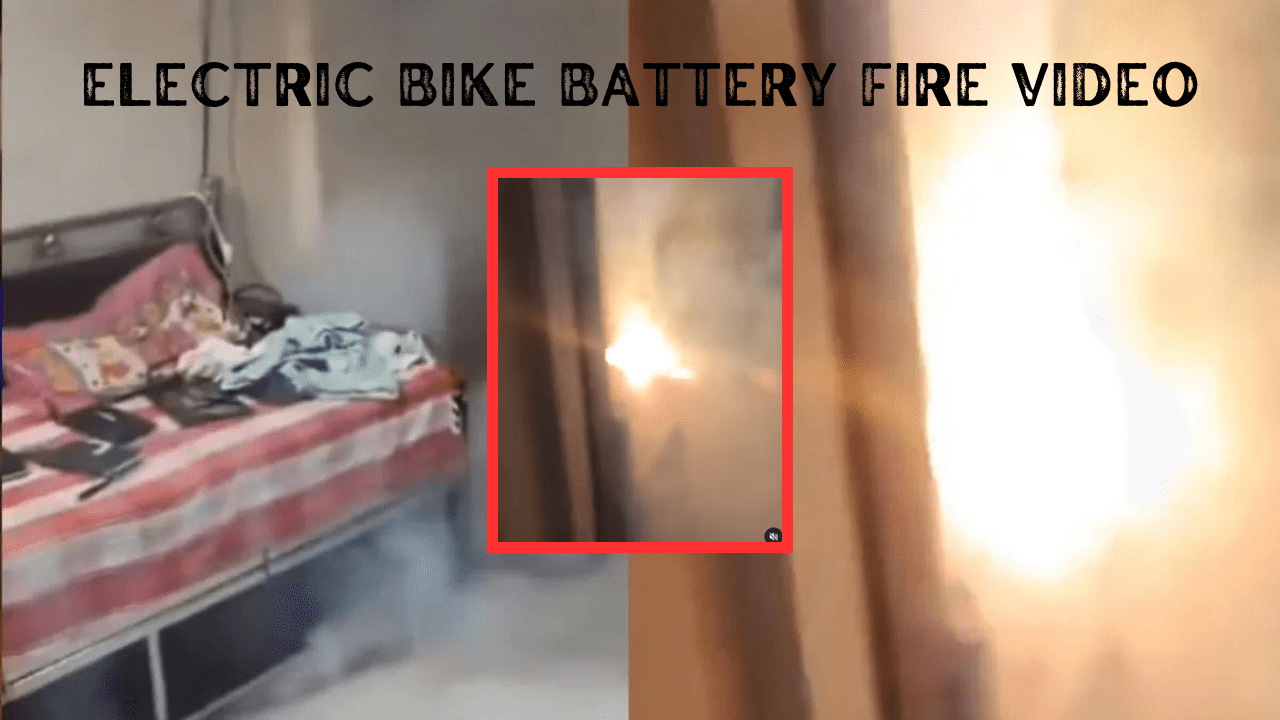 Electric Bike Battery Fire